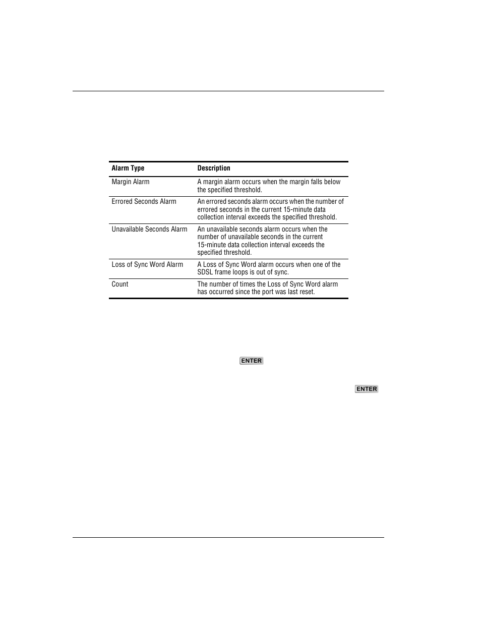 Monitoring sdsl cell alarms, Sdsl c, Onitoring | Larms | ADC AVIDIA SWD4573I1 User Manual | Page 360 / 658
