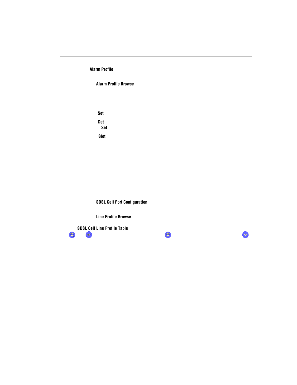 Configuring sdsl cell line profiles, Sdsl c, Onfiguring | Rofiles | ADC AVIDIA SWD4573I1 User Manual | Page 425 / 658