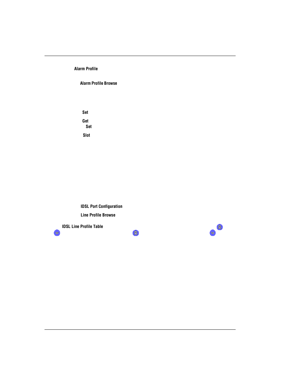 Configuring idsl line profiles, Idsl l, Onfiguring | Rofiles | ADC AVIDIA SWD4573I1 User Manual | Page 432 / 658