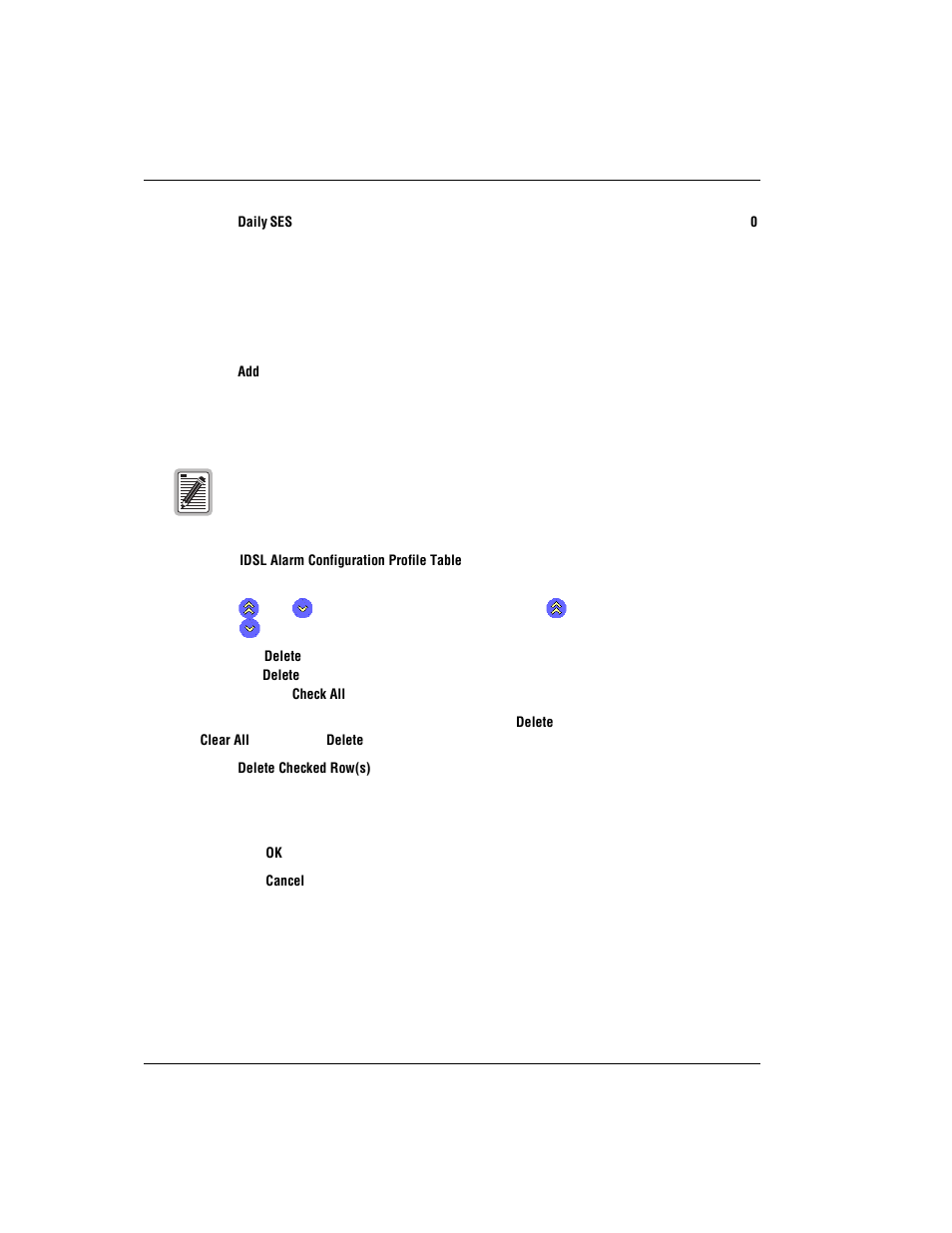 Deleting idsl alarm profiles | ADC AVIDIA SWD4573I1 User Manual | Page 436 / 658