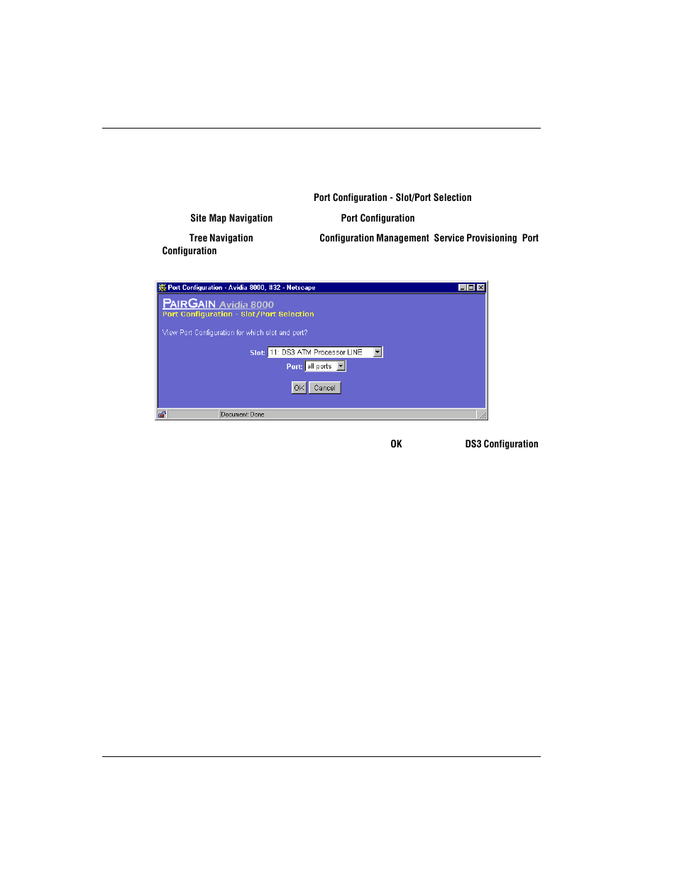 Configuring ds3 service, Ds3 s, Onfiguring | Ervice | ADC AVIDIA SWD4573I1 User Manual | Page 448 / 658