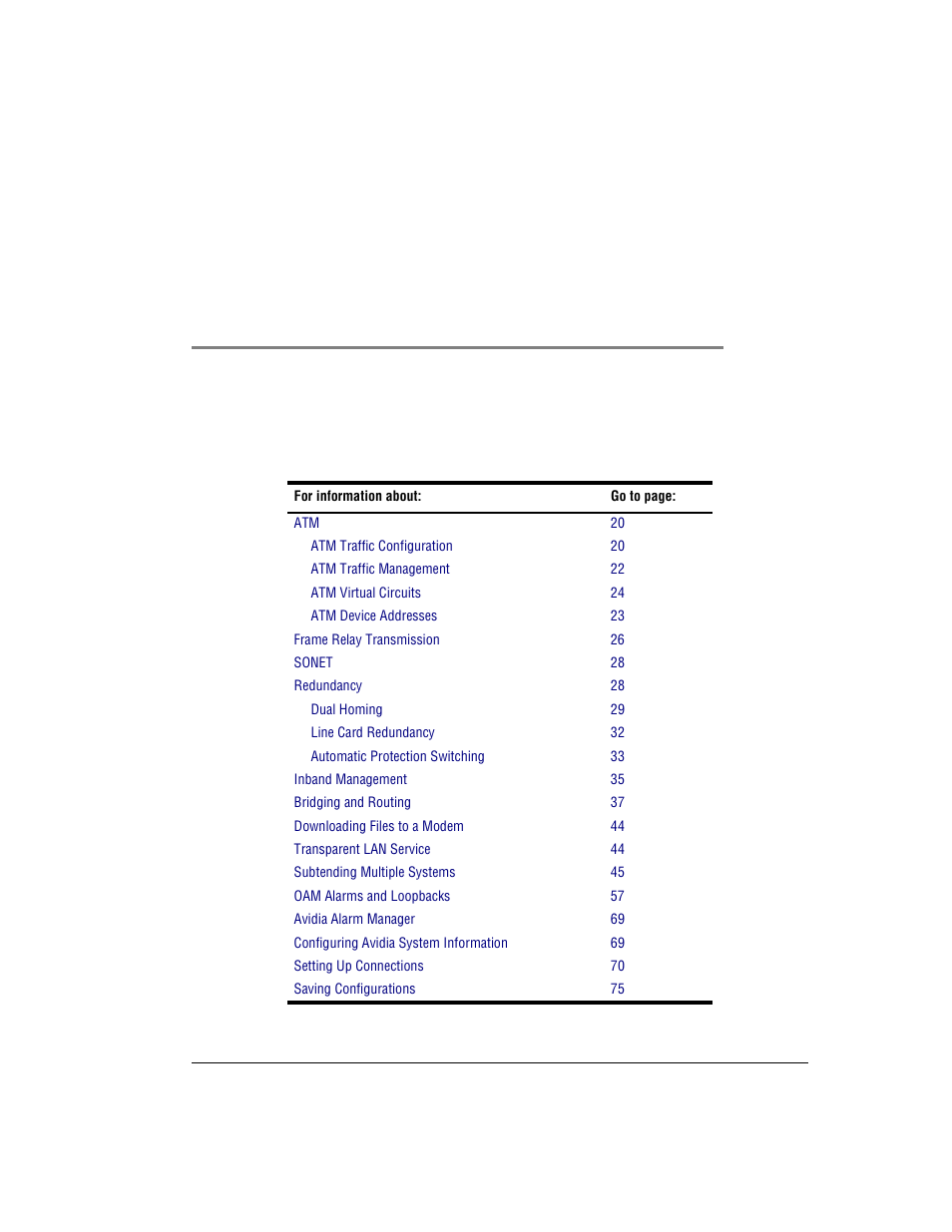 Applications and configuration overview, Chapter 3: applications and configuration overview, Pplications | Onfiguration, Verview | ADC AVIDIA SWD4573I1 User Manual | Page 45 / 658