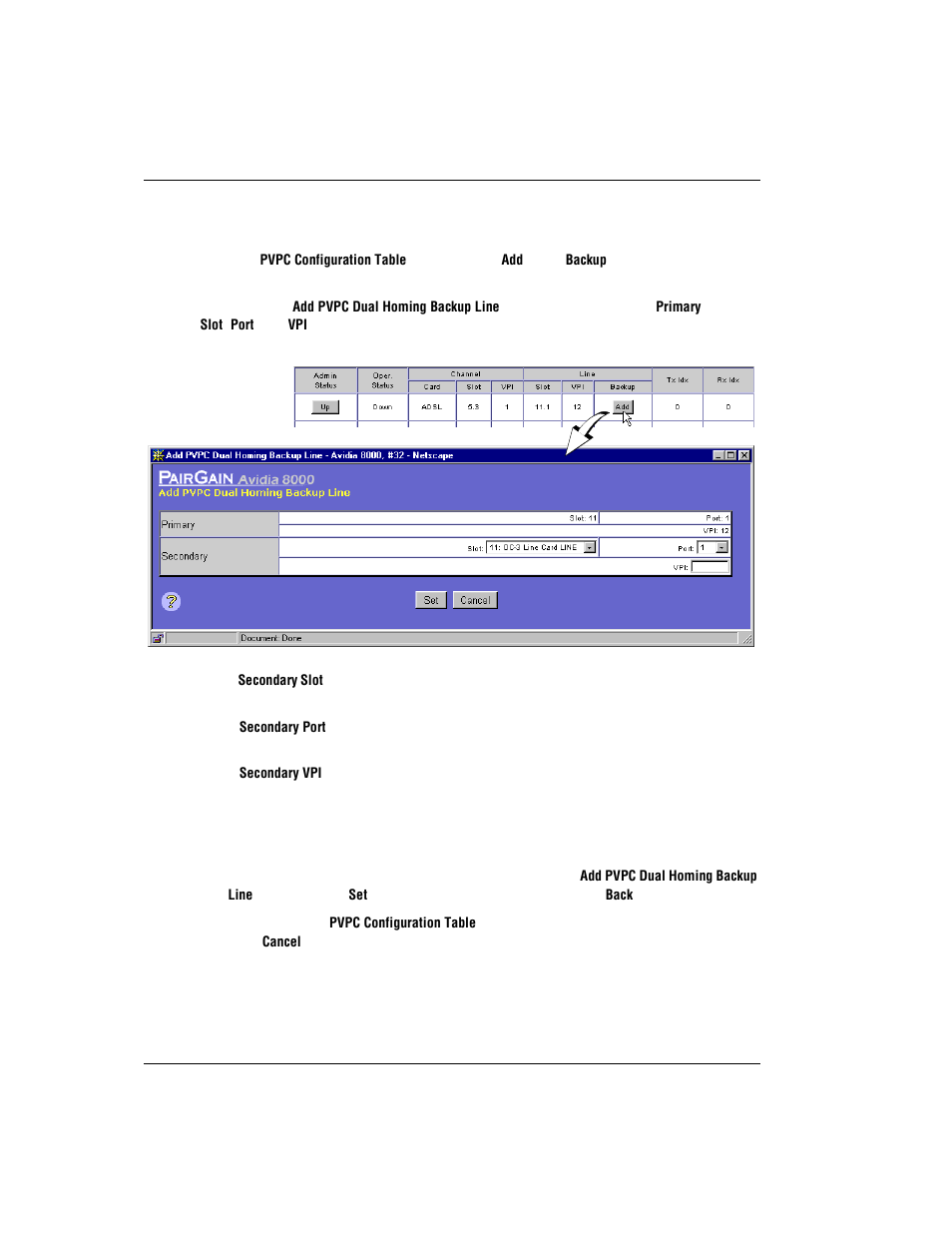 Add to an existing primary pvpc | ADC AVIDIA SWD4573I1 User Manual | Page 466 / 658