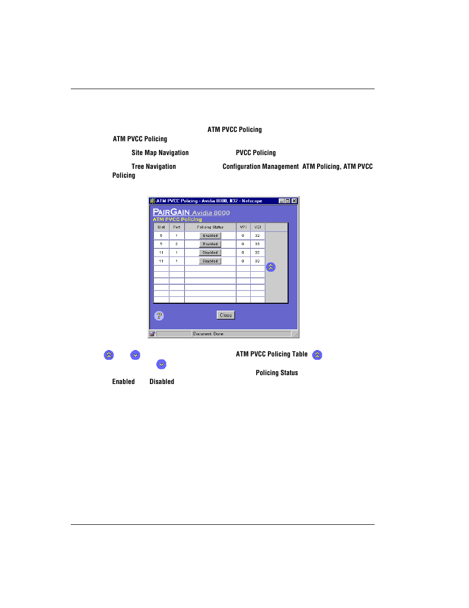 Pvcc policing | ADC AVIDIA SWD4573I1 User Manual | Page 490 / 658