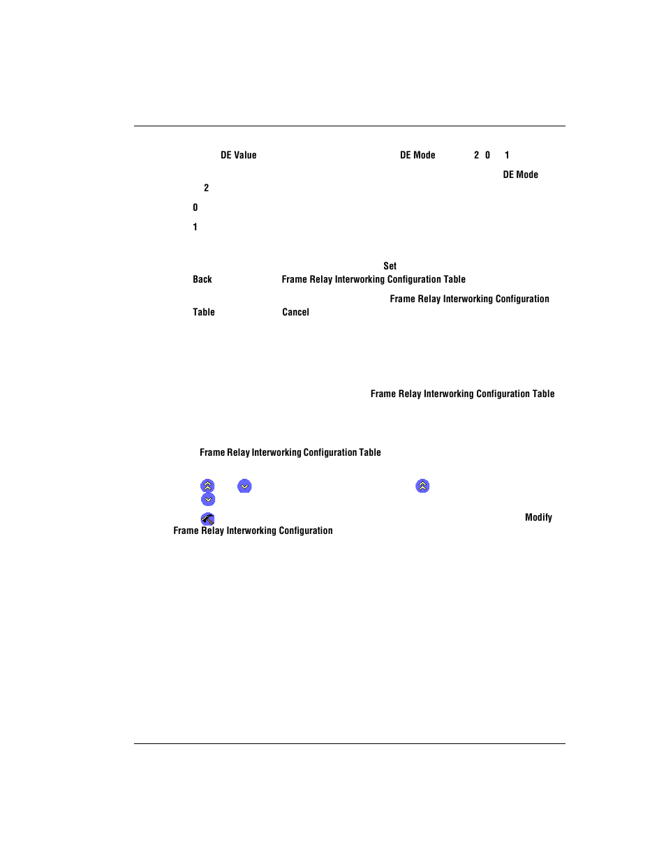 Modifying a frame relay configuration, Odifying, Rame | Elay, Onfiguration | ADC AVIDIA SWD4573I1 User Manual | Page 501 / 658