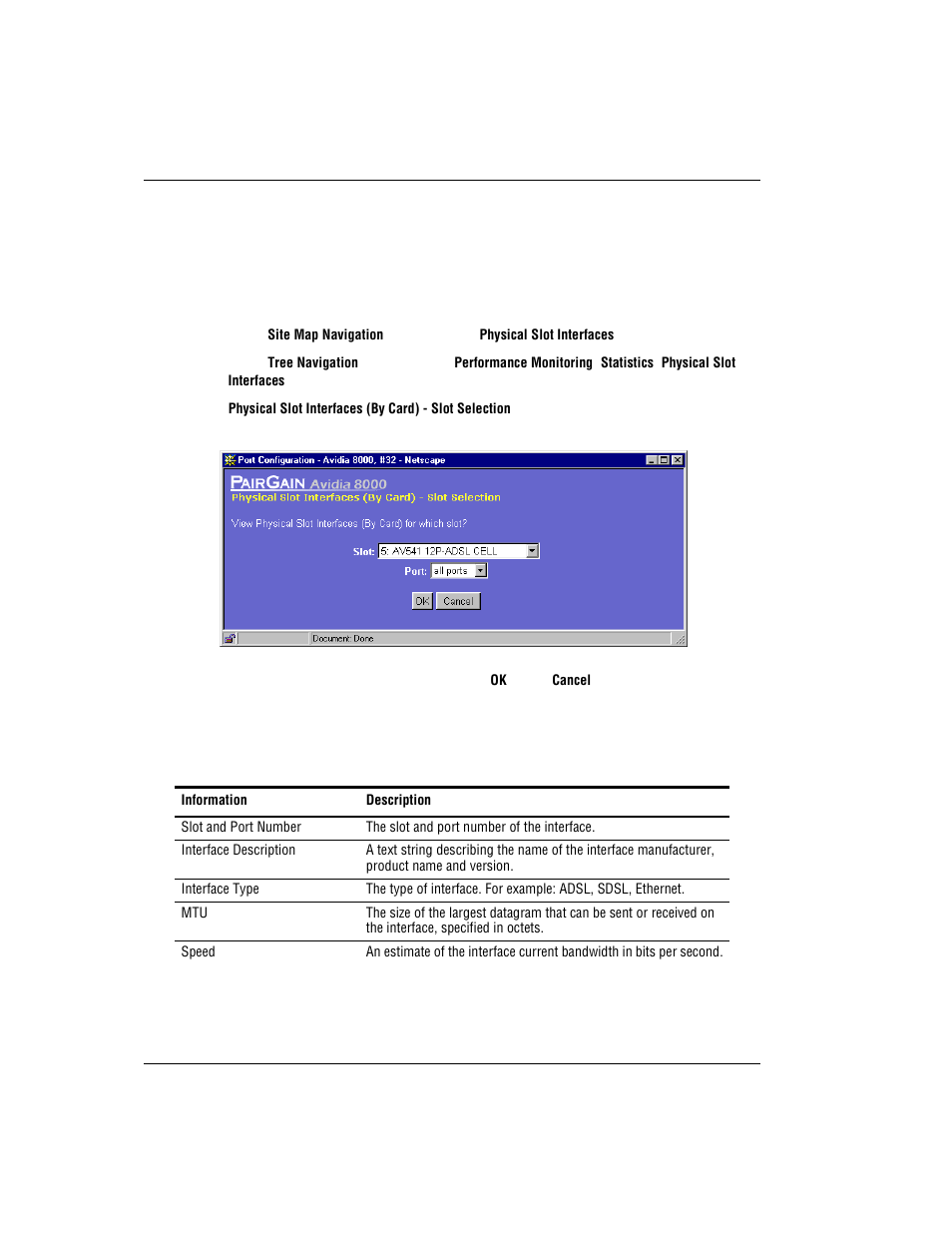 Opening the interface window, Pening, Nterface | Indow | ADC AVIDIA SWD4573I1 User Manual | Page 562 / 658