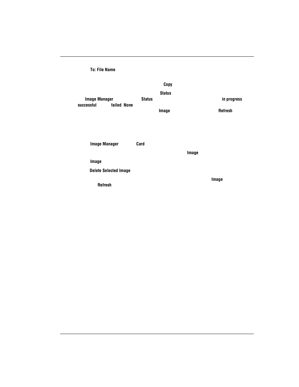 Deleting files, Downloading files to a modem, Ownloading | Iles, Odem | ADC AVIDIA SWD4573I1 User Manual | Page 603 / 658