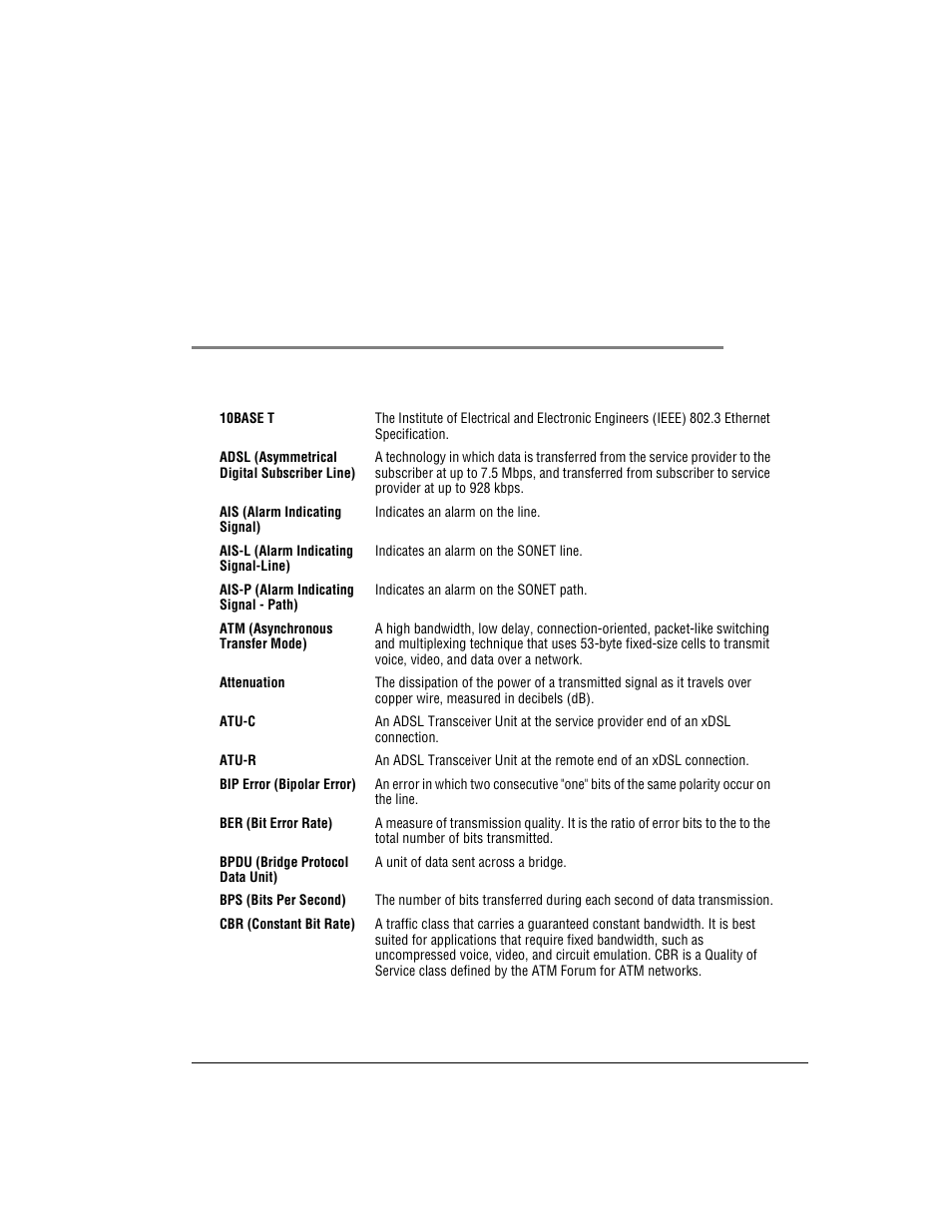 Glossary, Appendix d: glossary, Lossary | ADC AVIDIA SWD4573I1 User Manual | Page 637 / 658