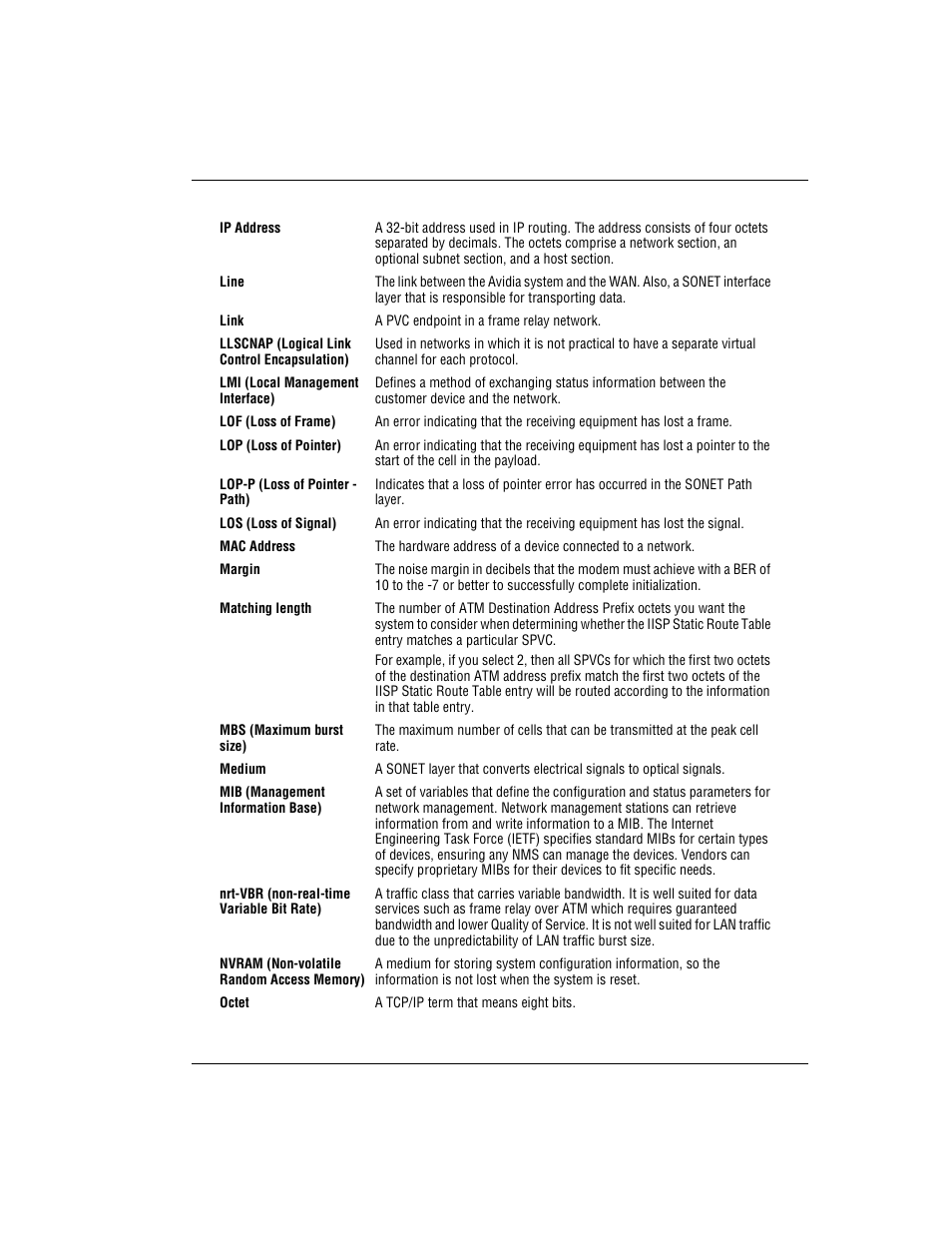 ADC AVIDIA SWD4573I1 User Manual | Page 639 / 658
