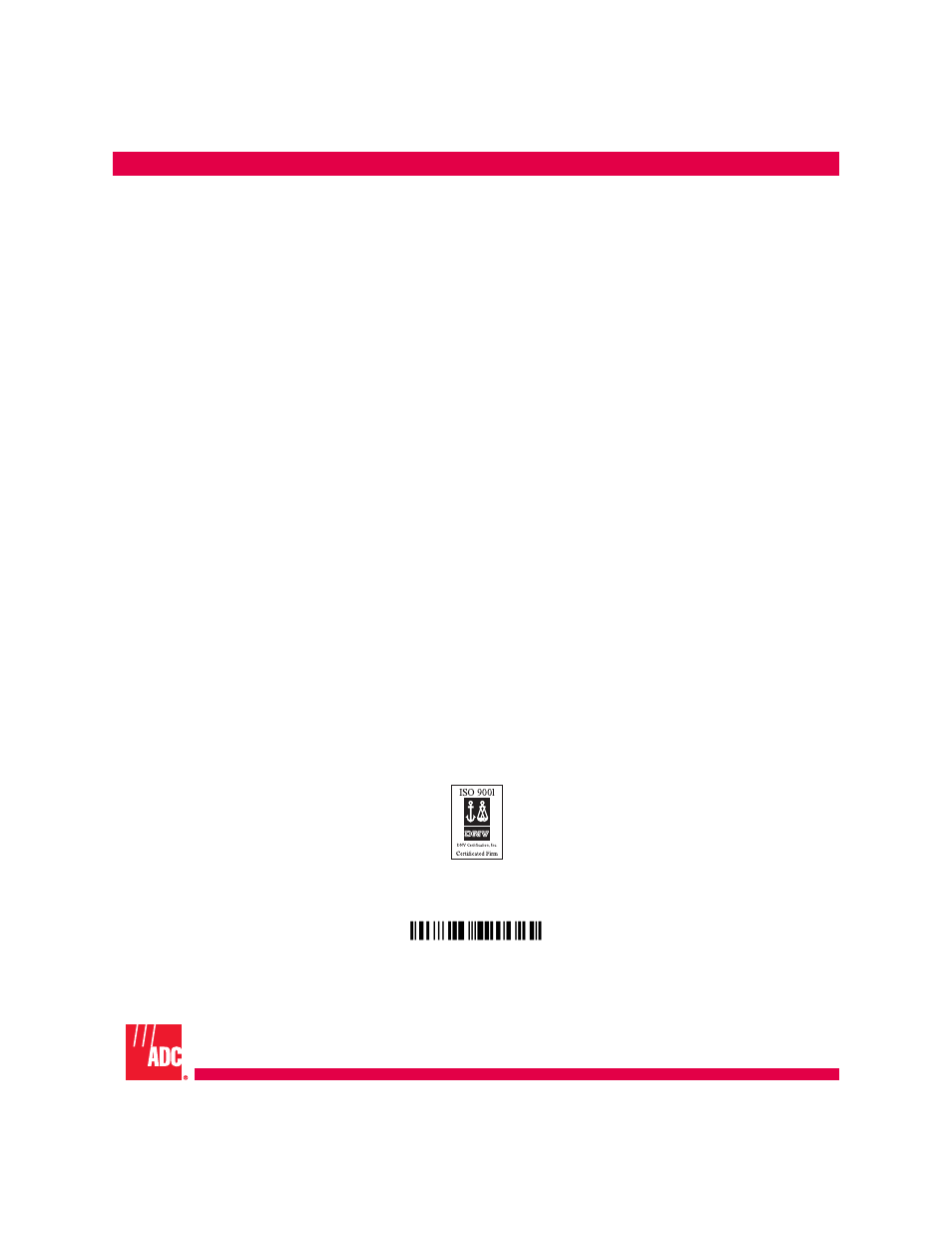 ADC AVIDIA SWD4573I1 User Manual | Page 658 / 658