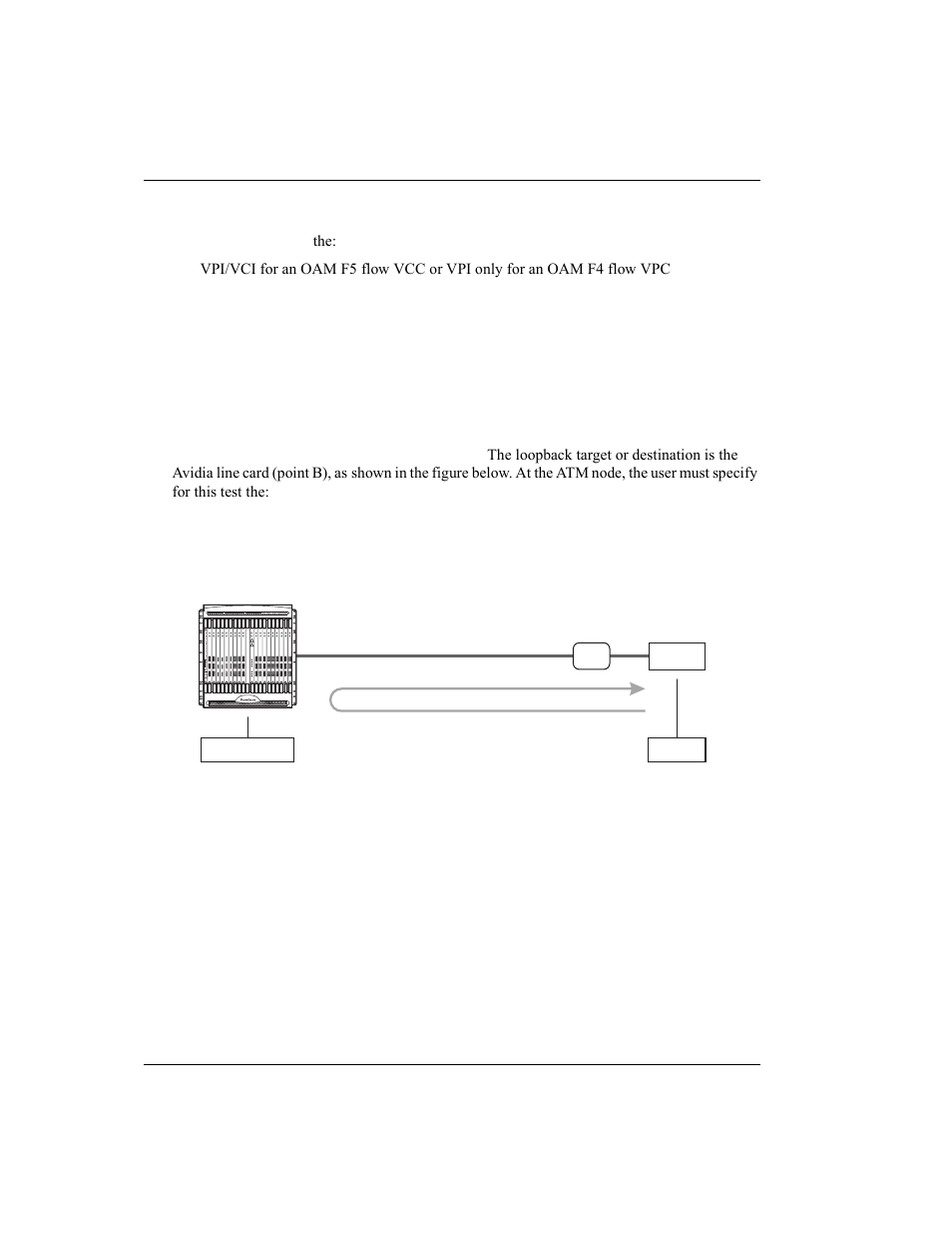 Atm node to avidia line card segment loopback | ADC AVIDIA SWD4573I1 User Manual | Page 92 / 658