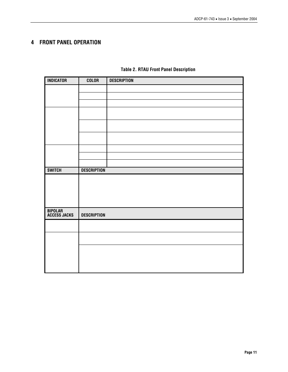 ADC Soneplex P-61-743 User Manual | Page 11 / 30