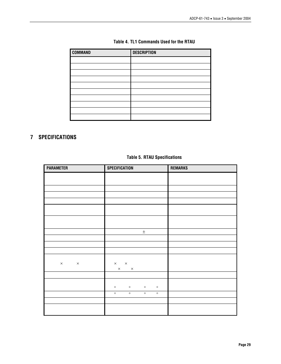 ADC Soneplex P-61-743 User Manual | Page 29 / 30