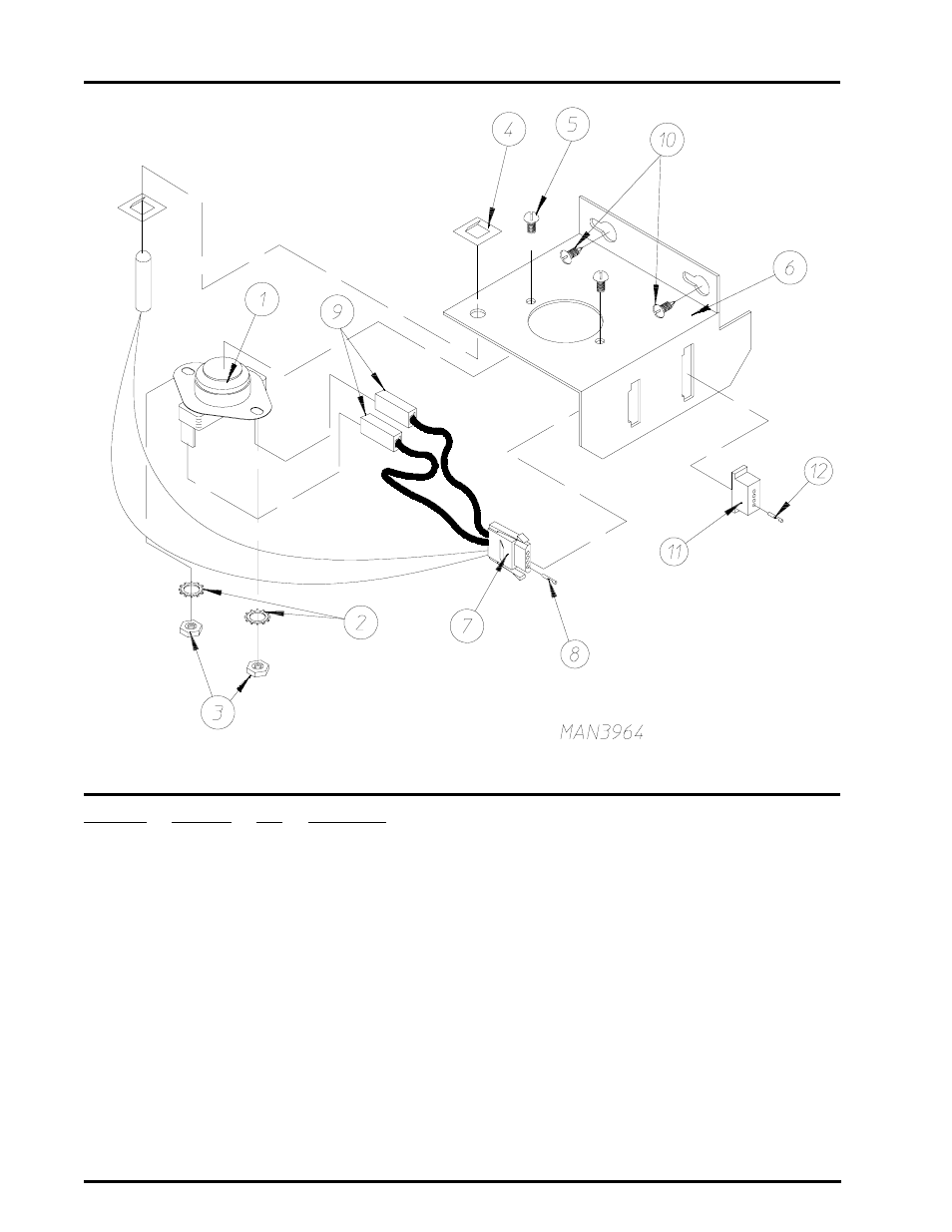 Sensor bracket assembly | ADC ML-78 User Manual | Page 12 / 38