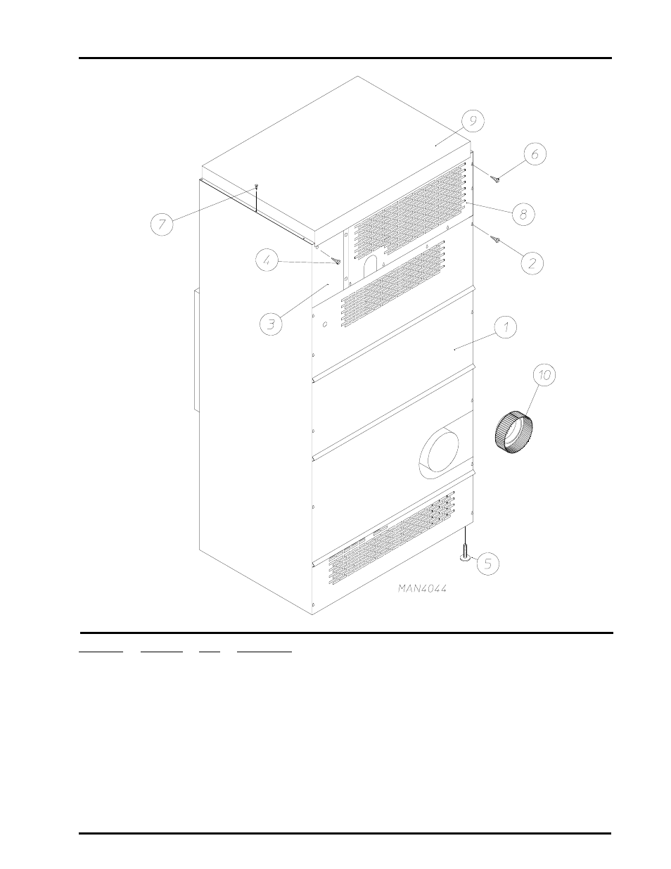 35 back guard assemblies | ADC ML-78 User Manual | Page 35 / 38