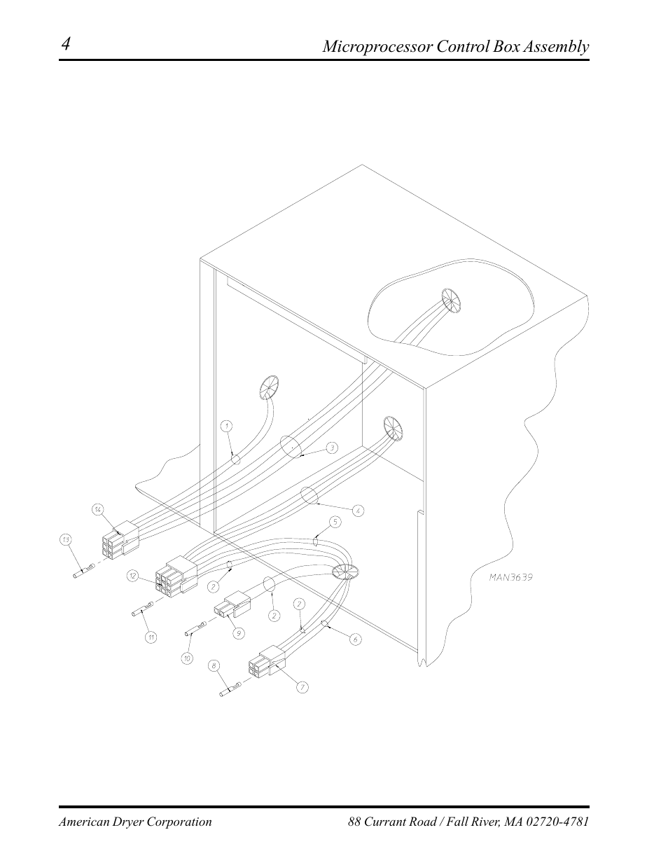 Microprocessor control box assembly , 5 | ADC ML-75 User Manual | Page 6 / 46