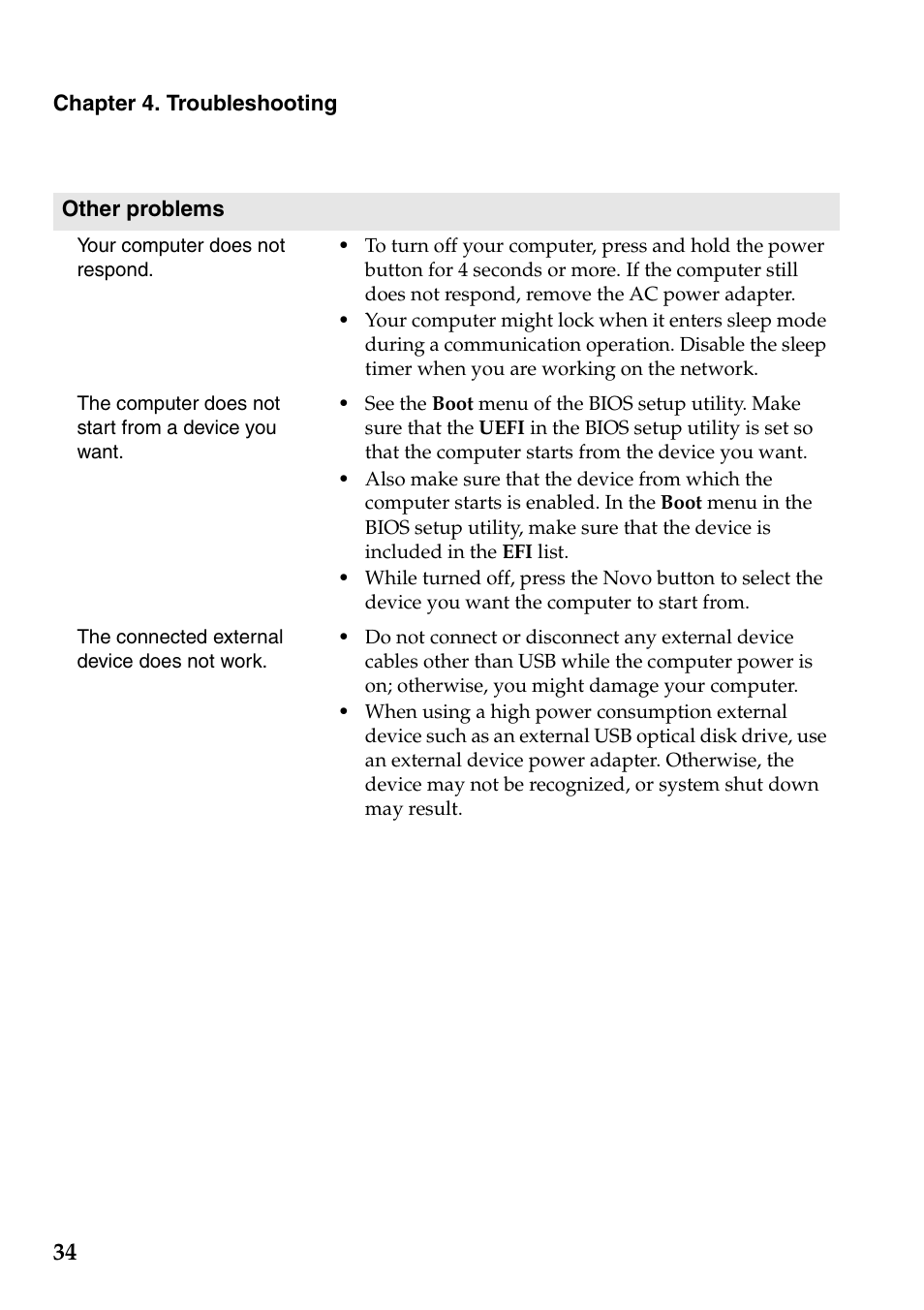 Lenovo G510s Touch Notebook User Manual | Page 38 / 48