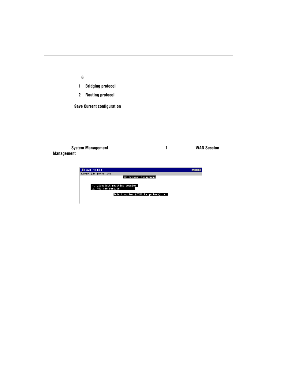 Manage wan sessions, Wan s, Anage | Essions | ADC MM701G User Manual | Page 114 / 168