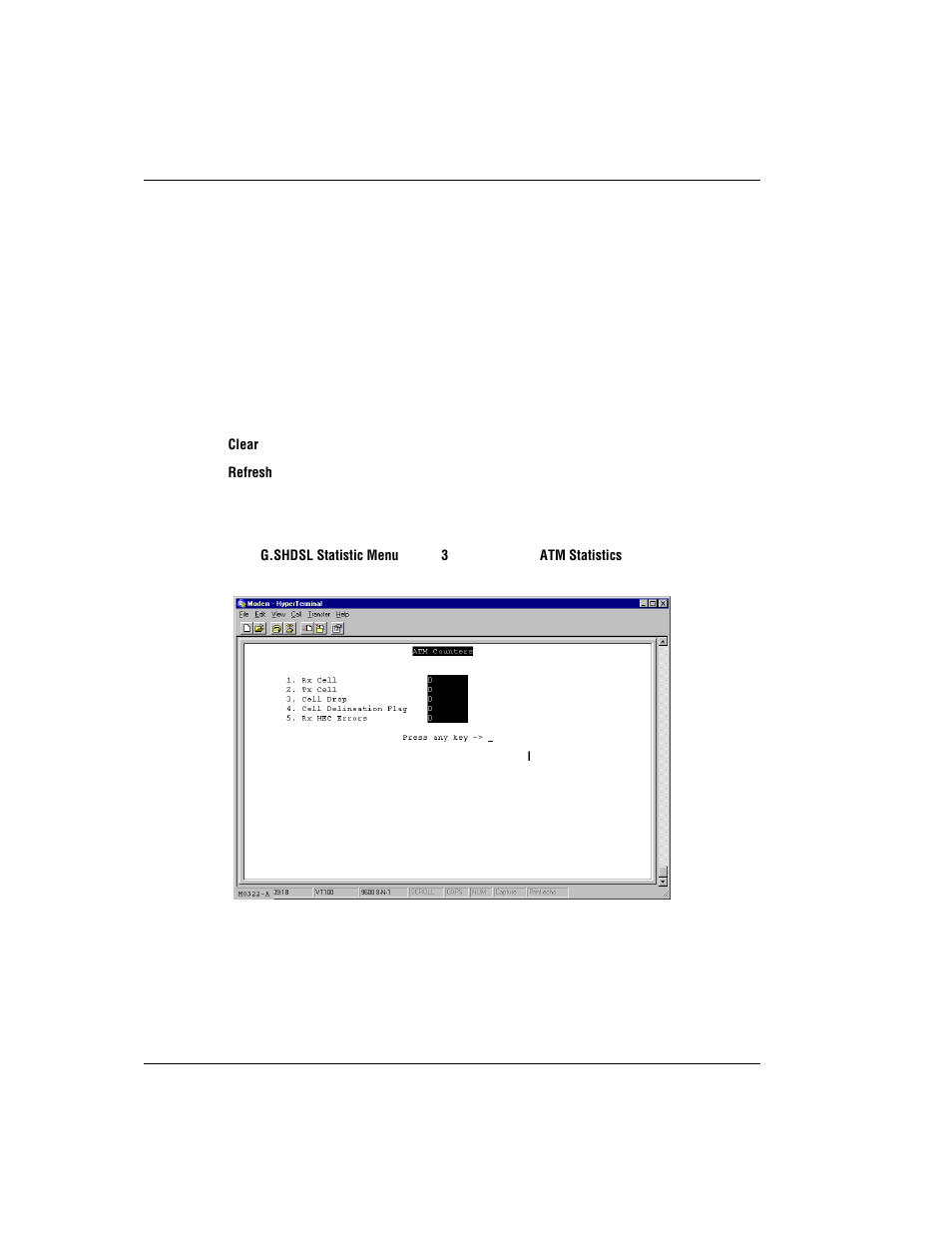 View atm counters | ADC MM701G User Manual | Page 136 / 168