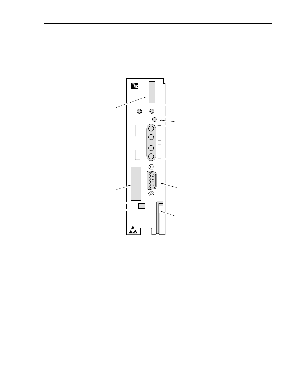 Front panel, H2tu-c-231 list 2 front panel, Ront | Anel | ADC H2TU-C-231 User Manual | Page 11 / 74