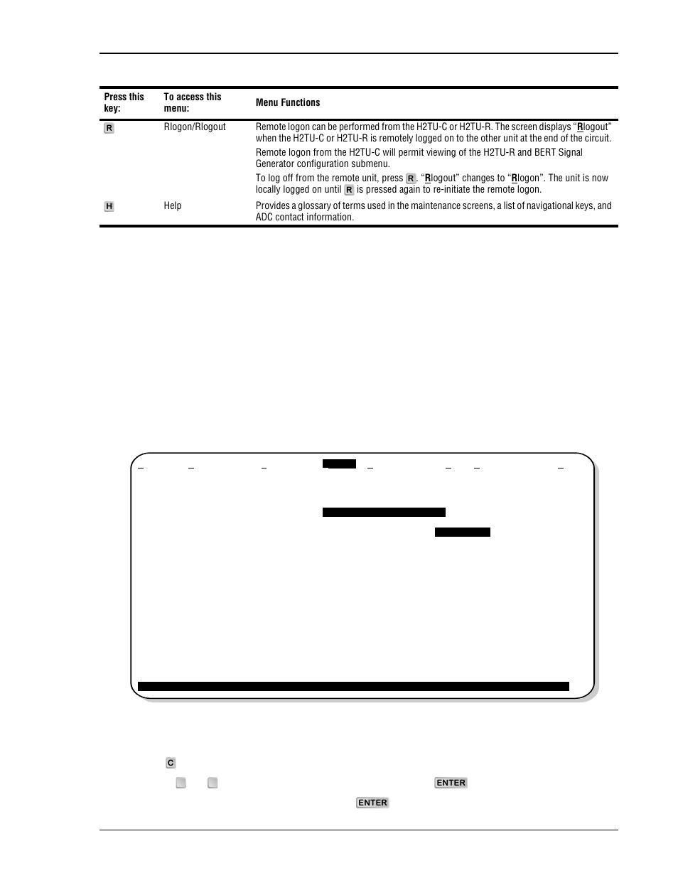 Provisioning tasks, Setting date and time, Config menu - date and time | Rovisioning, Asks | ADC H2TU-C-231 User Manual | Page 21 / 74