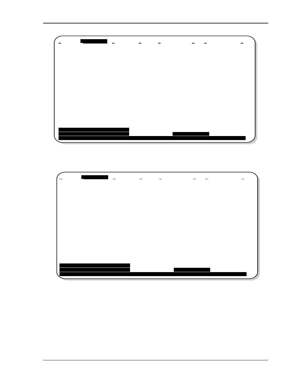 H2tu-c ds1 48-hour performance history, H2tu-r ds1 25-hour performance history | ADC H2TU-C-231 User Manual | Page 35 / 74