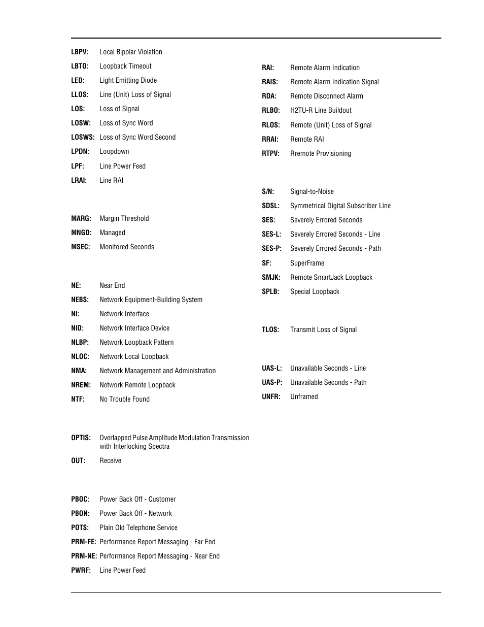 ADC H2TU-C-231 User Manual | Page 71 / 74