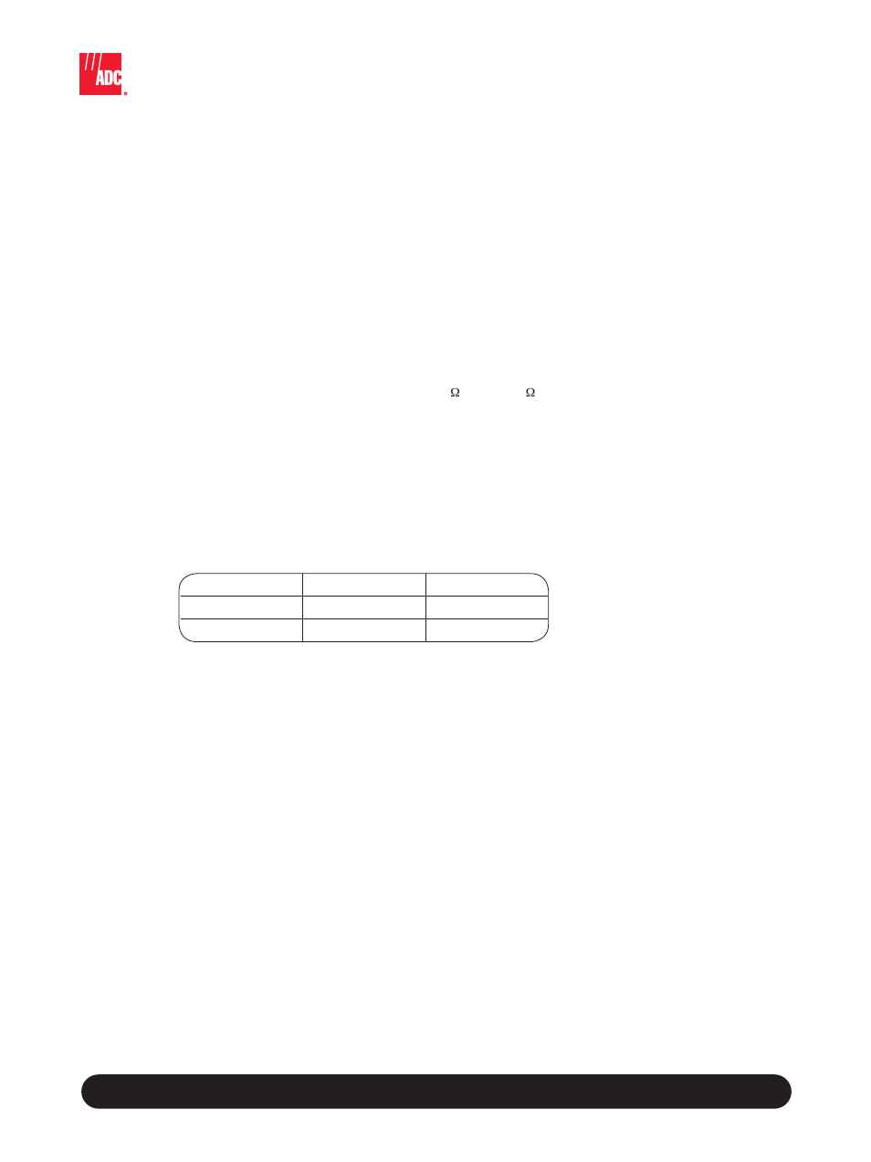 Standar d utp switchboar d cable, Standard utp switchboard cable, 24 awg stc, unshielded, riser | Specifications | ADC Unshielded User Manual | Page 3 / 4
