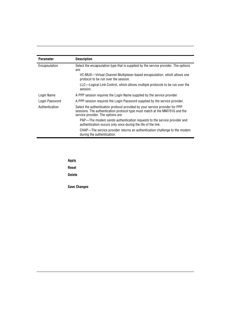 ADC Modem MM701G User Manual | Page 32 / 108