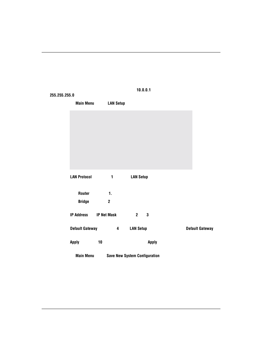 Setting up the lan, Etting, P the | ADC Modem MM701G User Manual | Page 54 / 108