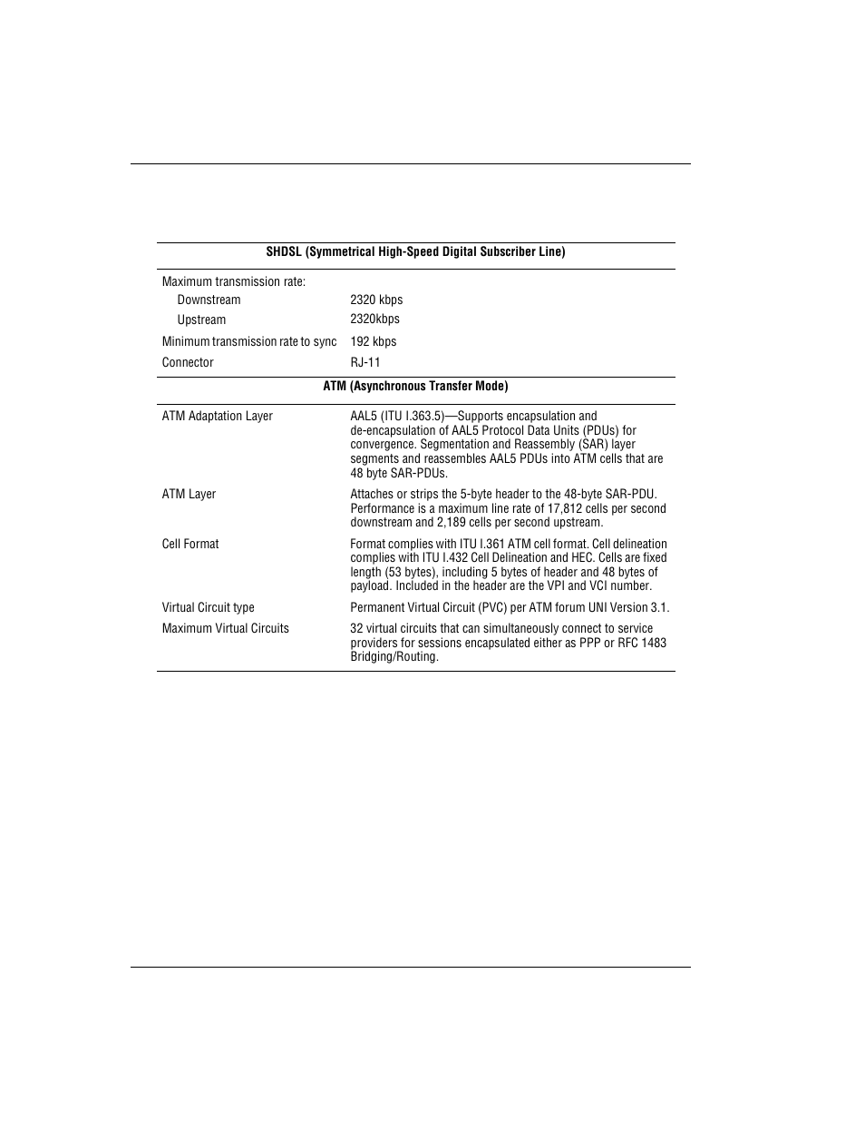 Wan interface | ADC Modem MM701G User Manual | Page 90 / 108