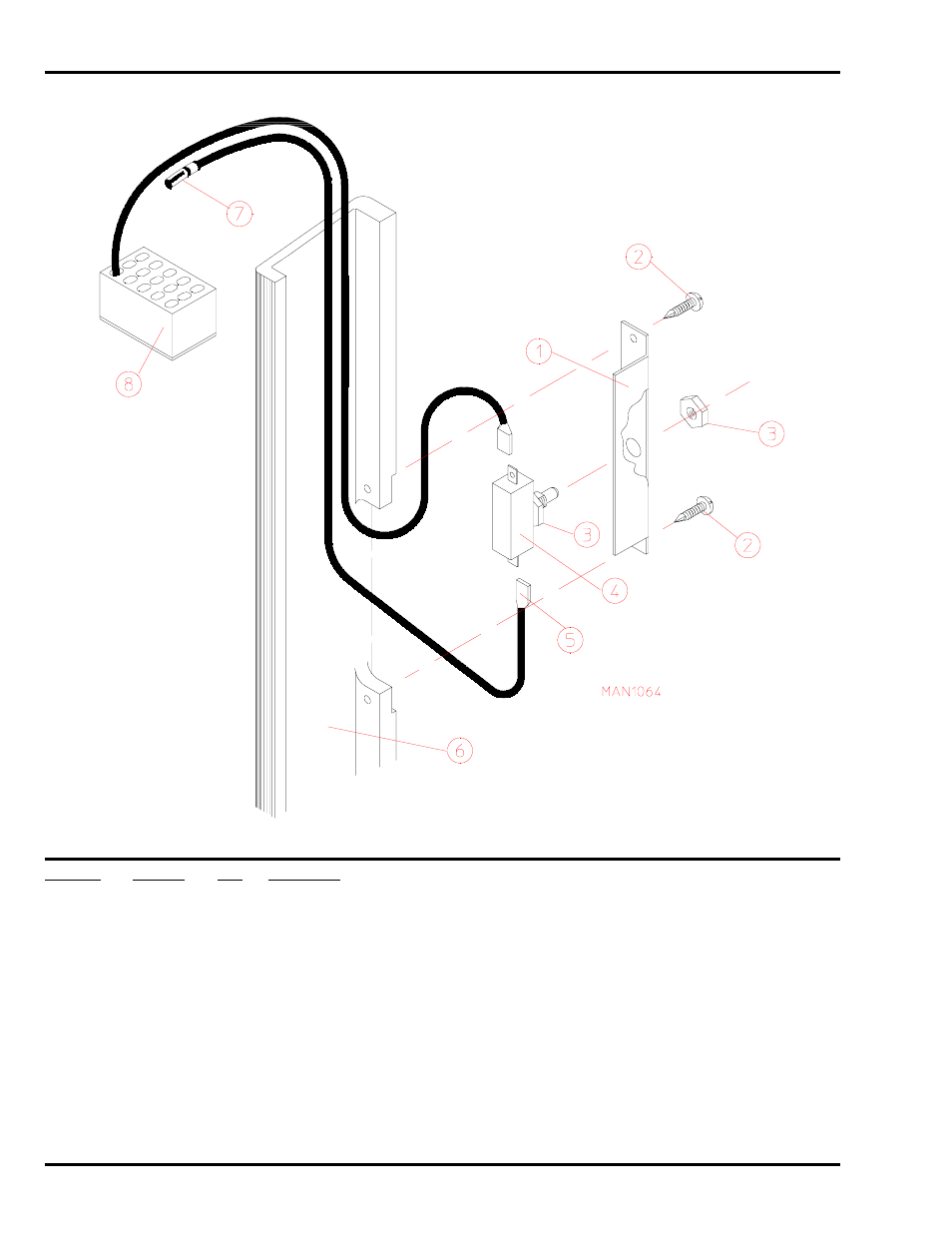 Main door switch assembly | ADC Phase 5 Microprocessor AD-170 User Manual | Page 10 / 34