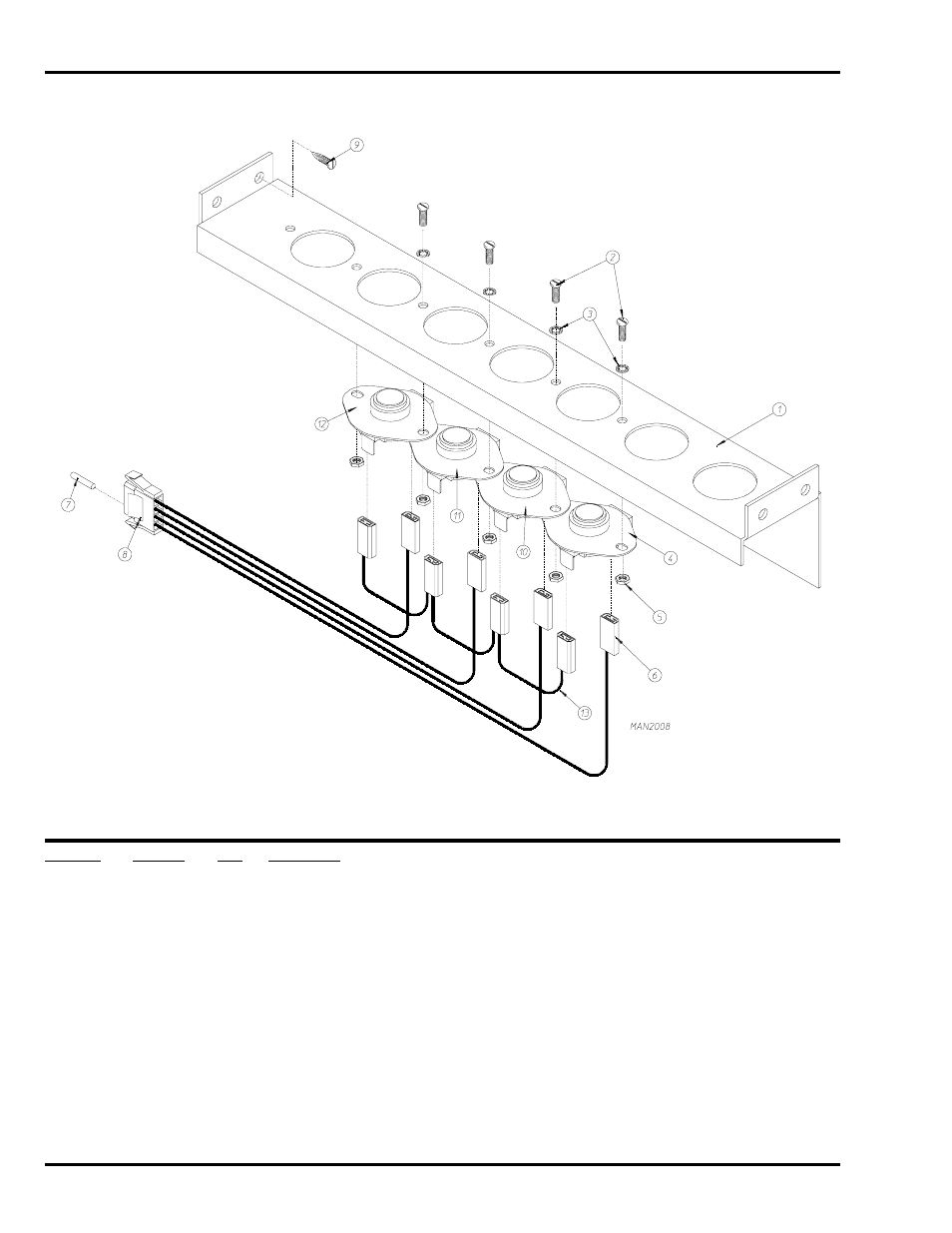 Timer temperature sensor bracket assembly | ADC Phase 5 Microprocessor AD-170 User Manual | Page 26 / 34