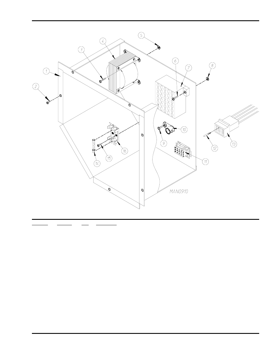 Control box assembly | ADC Phase 5 Microprocessor AD-170 User Manual | Page 7 / 34