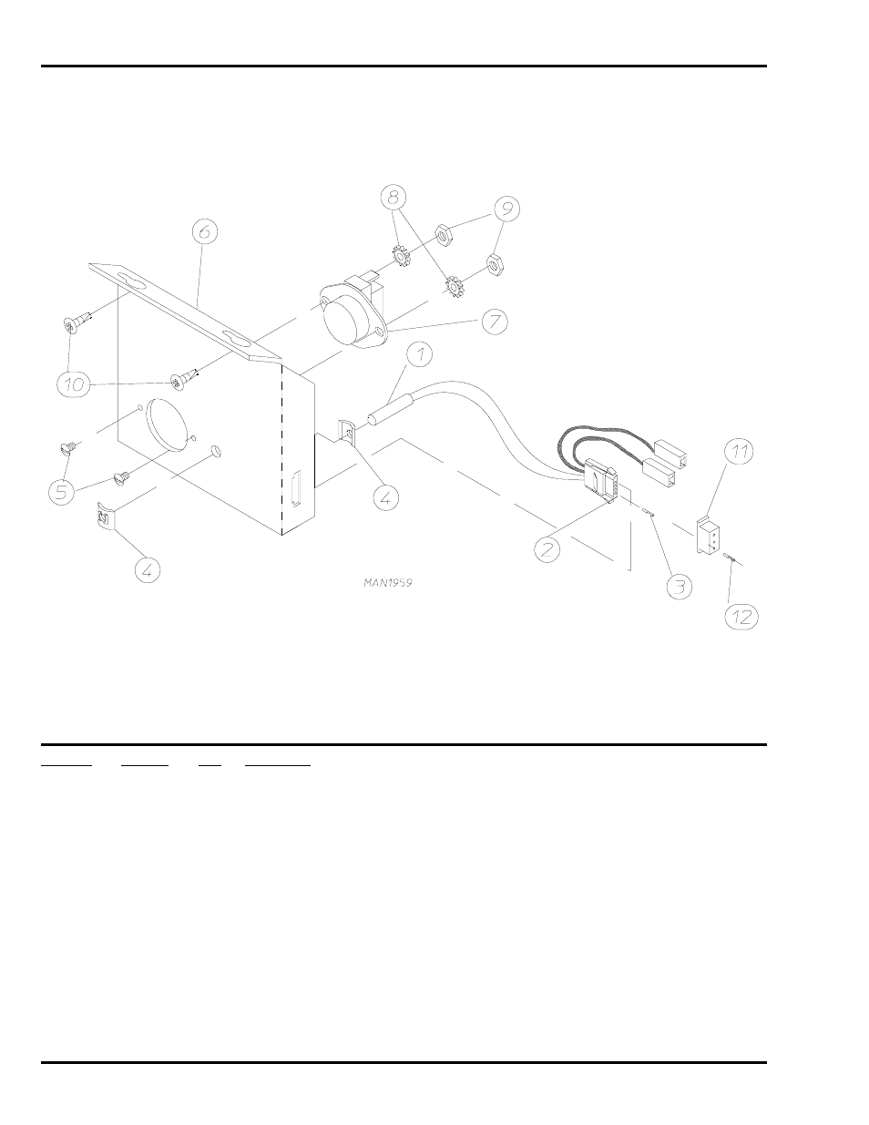 Sensor bracket assembly | ADC AD-81 User Manual | Page 14 / 30