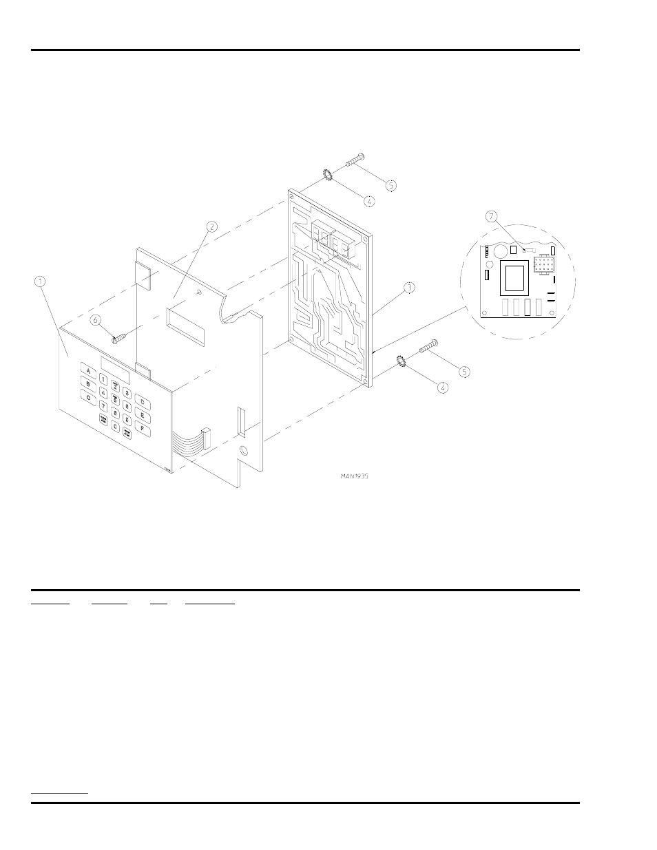 Phase 5 opl microprocessor control panel assembly | ADC AD-81 User Manual | Page 6 / 30