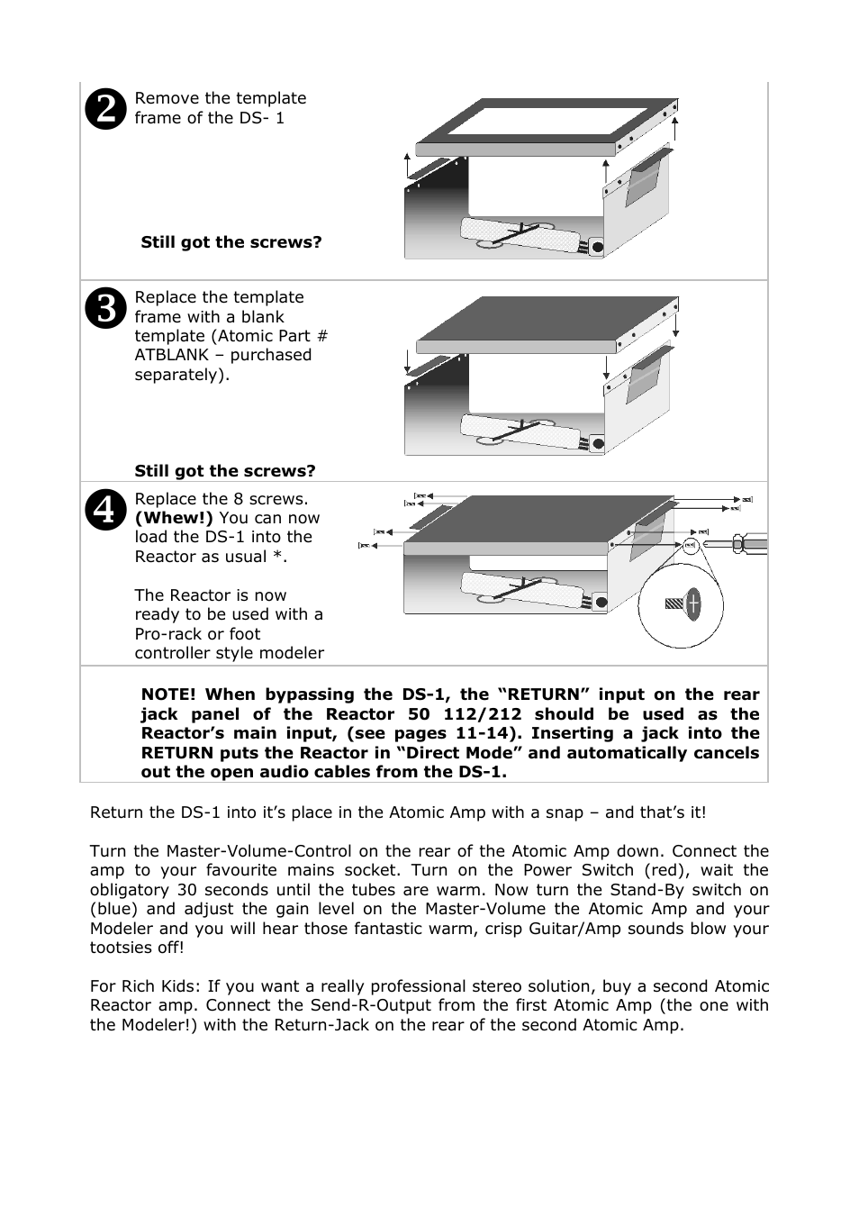 Atomic 50-112 User Manual | Page 8 / 12