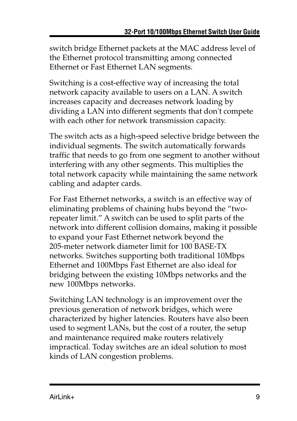 Airlink UG-ASW232-1103 User Manual | Page 9 / 24