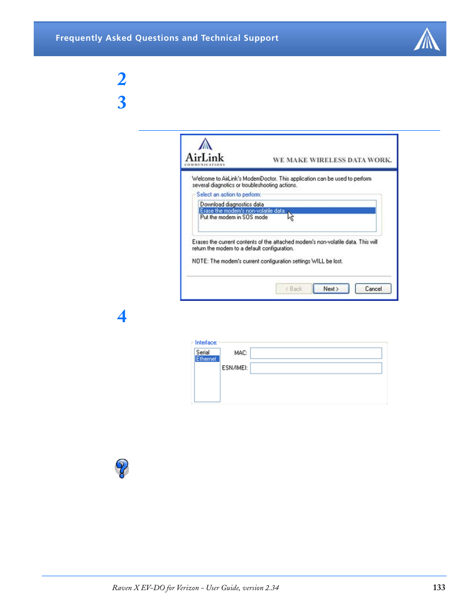 Does ev-do provide any security, Security for the raven x | Airlink X EV-DO User Manual | Page 139 / 145