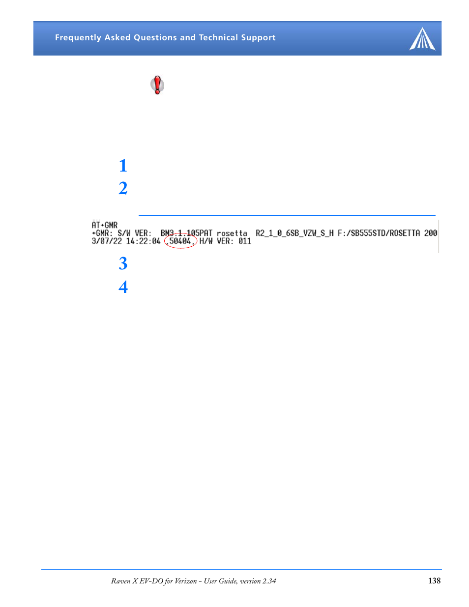 Terminal connection (at commands) | Airlink X EV-DO User Manual | Page 144 / 145