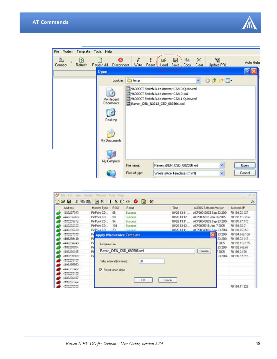 Airlink X EV-DO User Manual | Page 54 / 145
