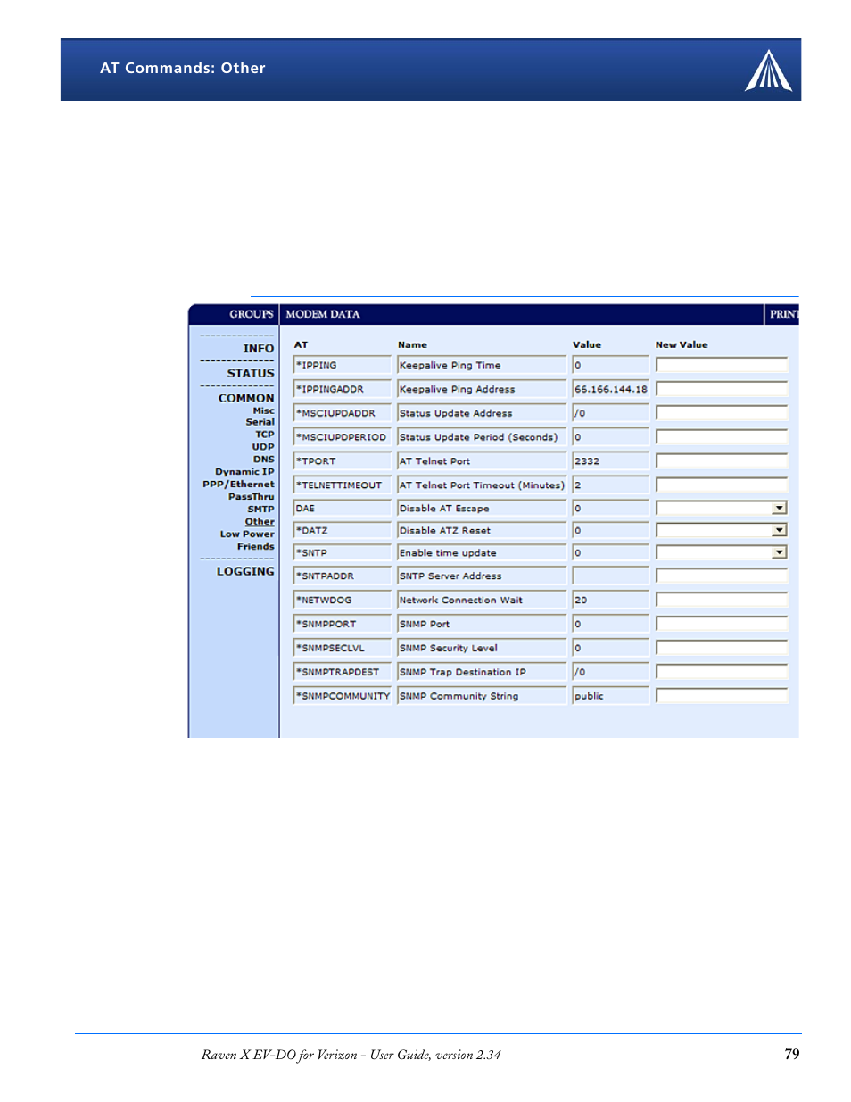 Other | Airlink X EV-DO User Manual | Page 85 / 145