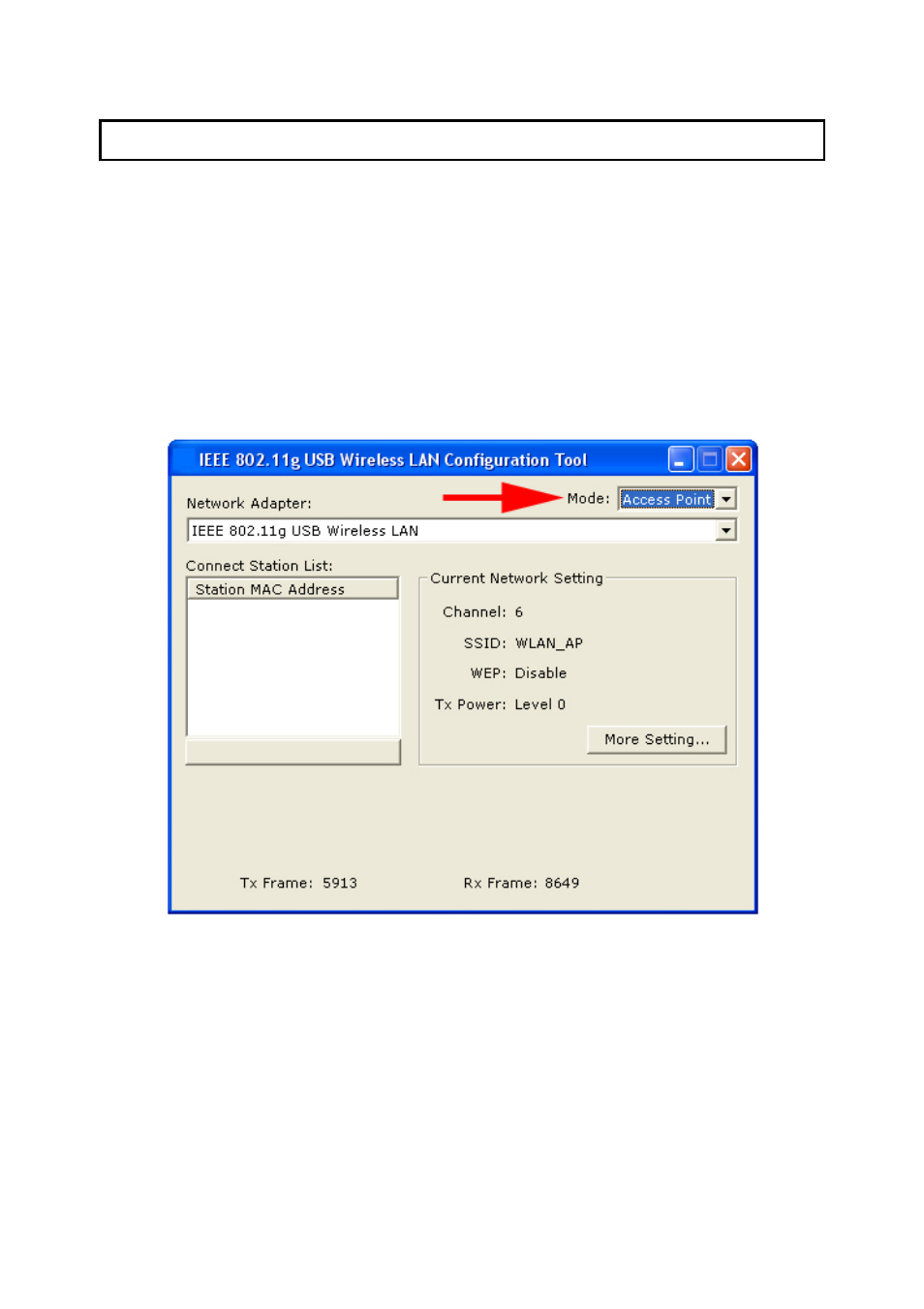 Configuring usb adapter as an access point | Airlink AWLL3025 User Manual | Page 19 / 25