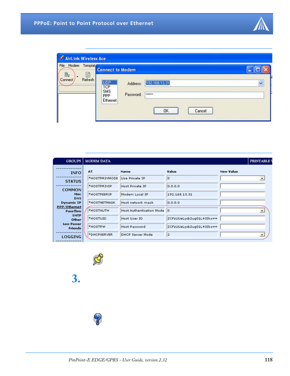 Airlink EDGE/GPRS User Manual | Page 124 / 157