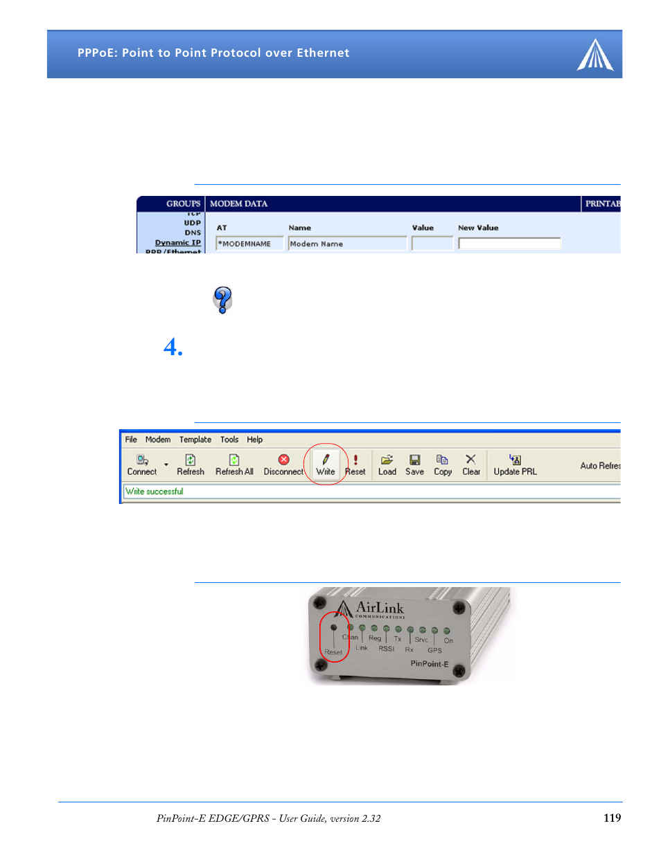 Airlink EDGE/GPRS User Manual | Page 125 / 157