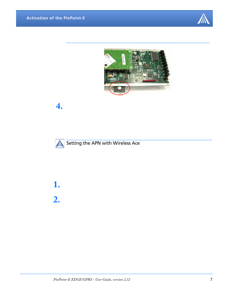 Finishing the sim installation, Setting the apn with wireless ace | Airlink EDGE/GPRS User Manual | Page 13 / 157