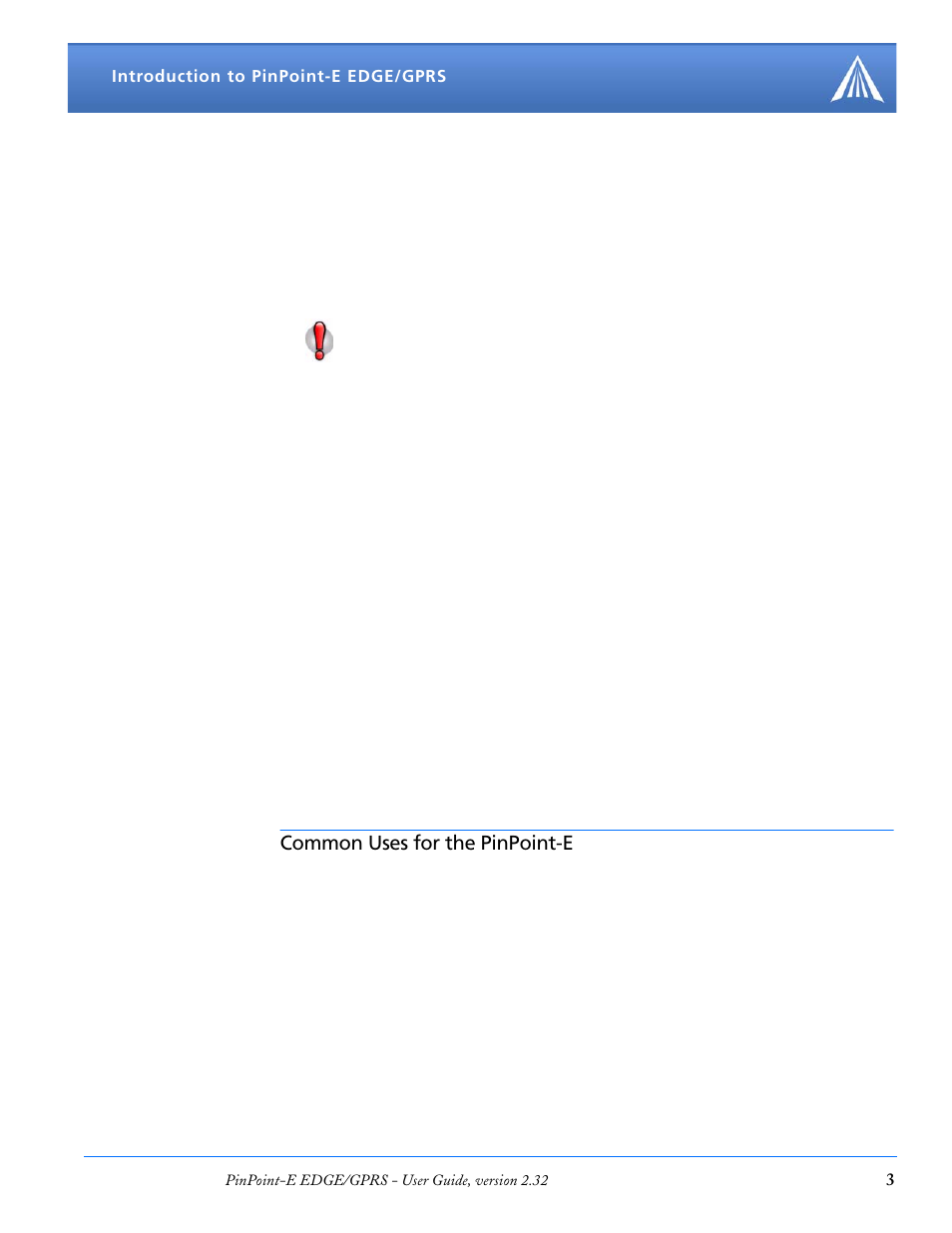 Using your pinpoint-e to connect to the internet, Common uses for the pinpoint-e | Airlink EDGE/GPRS User Manual | Page 9 / 157