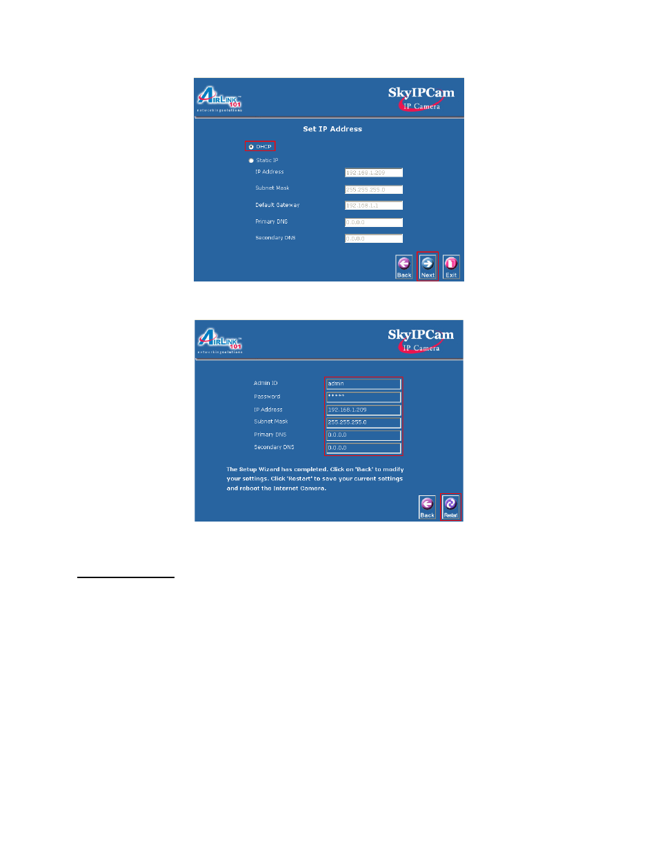 Airlink SkyIPCam310 User Manual | Page 15 / 63