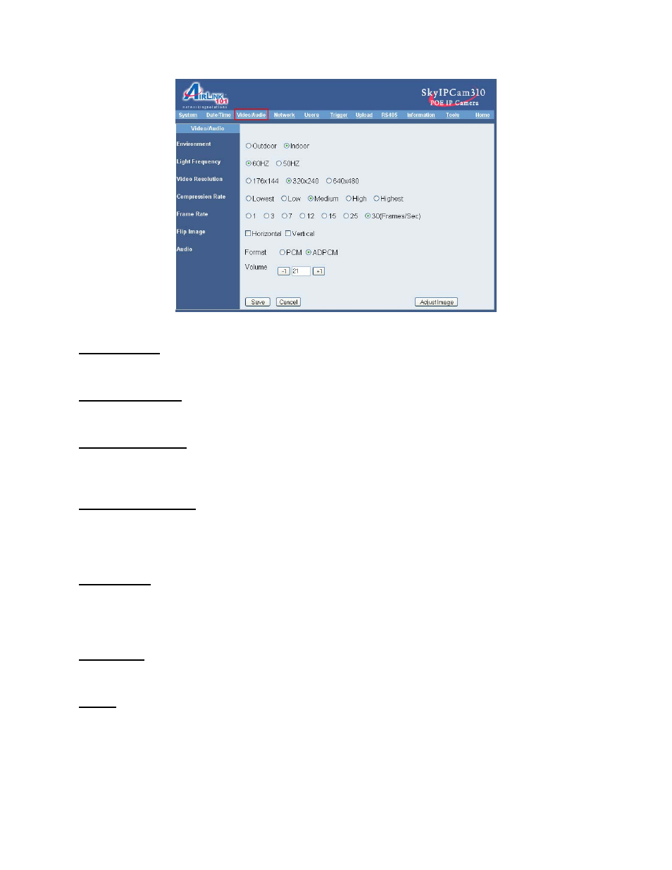 Airlink SkyIPCam310 User Manual | Page 24 / 63