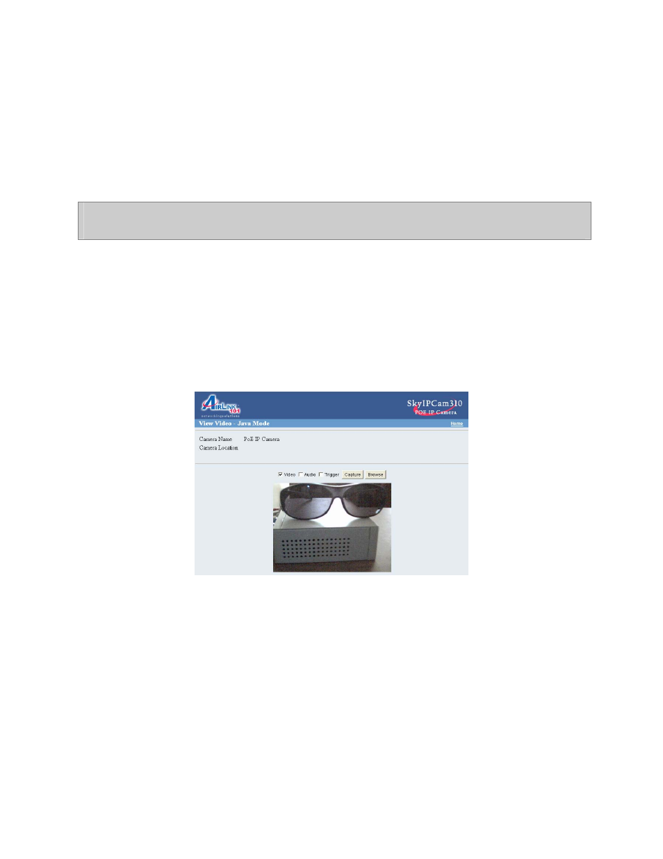 4 view image – java mode | Airlink SkyIPCam310 User Manual | Page 35 / 63